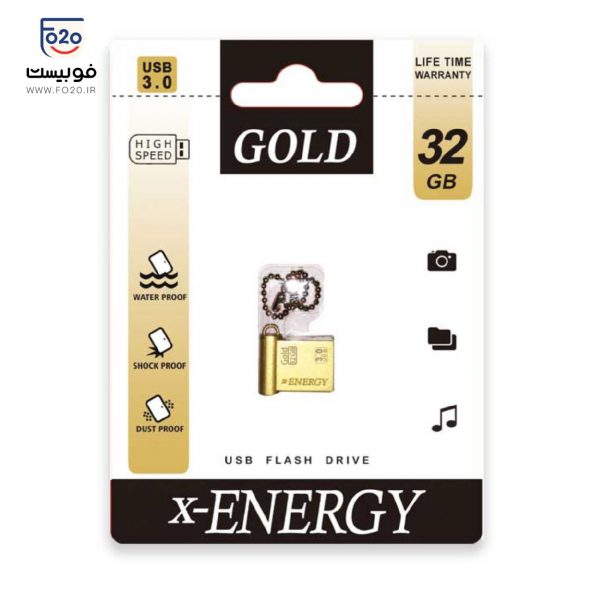 خرید فلش ایکس-انرژی مدل Gold ظرفیت 32 گیگ