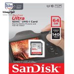 فروش کارت حافظه microSDXC سن دیسک مدل Ultra ظرفیت 64 گیگ
